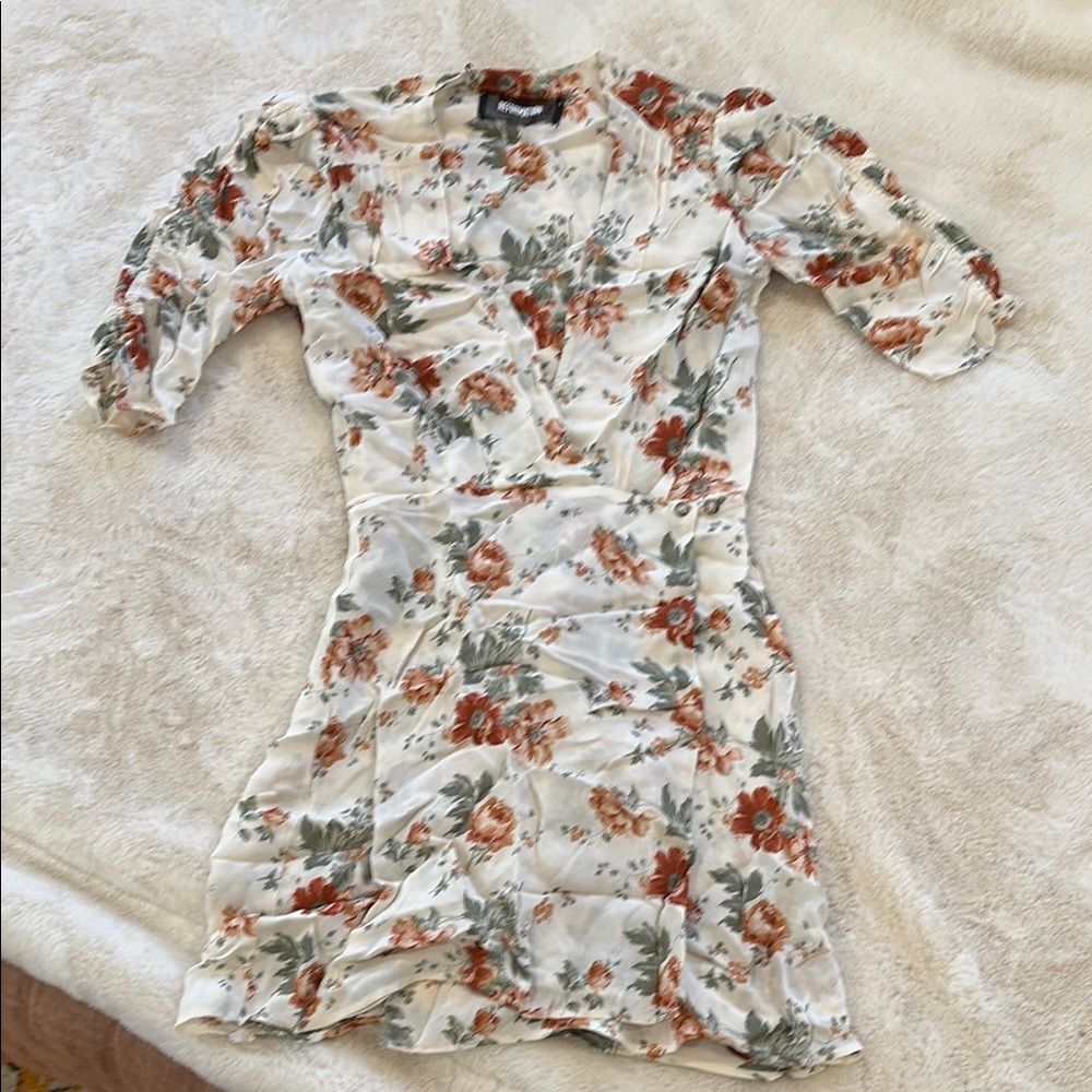 Reformation XS Floral Print Women's Dress